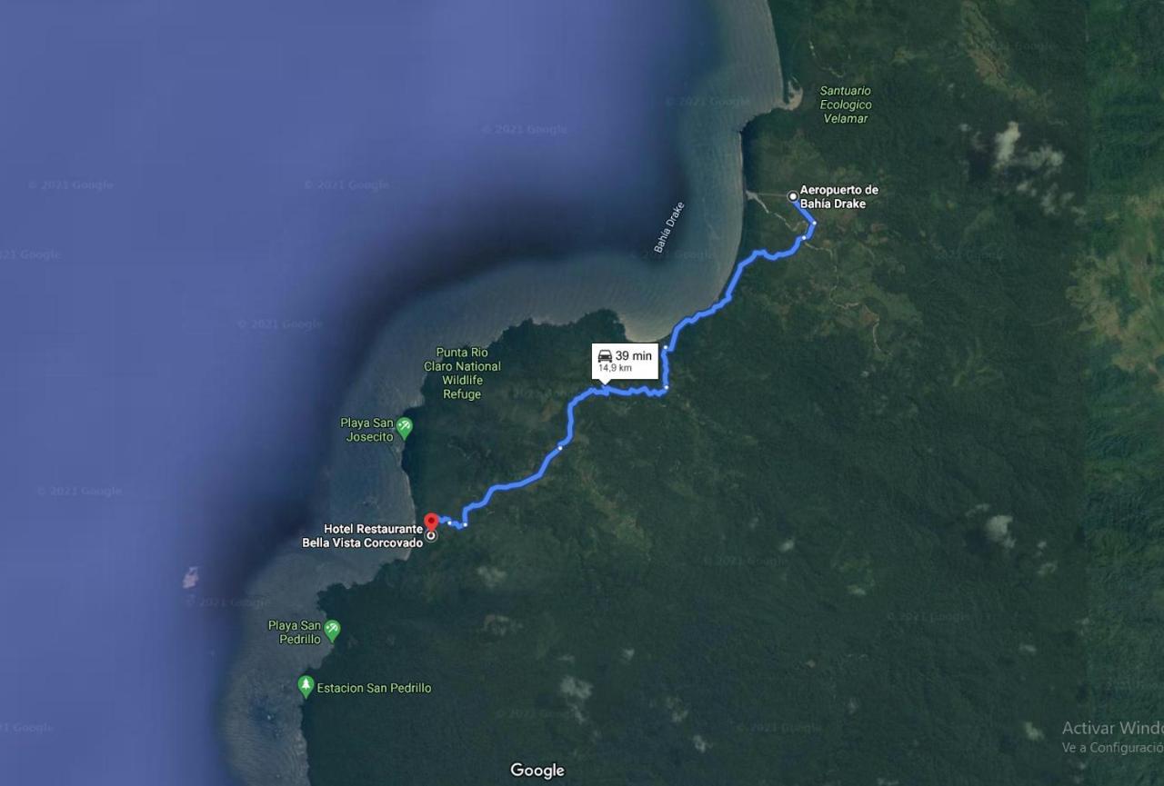 Bella Vista Corcovado 호텔 Drakes Bay 외부 사진